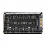 5V 3-pin RGB 10 port Hub 3pin ARGB için adaptör uzatma kablosu