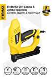 RTM4040 Elektrikli Zımba Çivi Çakma Tabancası 15-32 mm