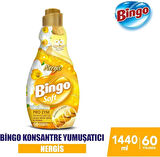 Bingo Soft Konsantre Çamaşır Yumuşatıcısı 1440 ml 4 lü Karma Paket