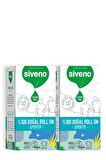 Siveno %100 Doğal Roll-On Sportif Sporcu Deodorant Ter Kokusu Önleyici Bitkisel Lekesiz 50 ml X2 Adet