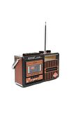 Knstar Nostaljik Bluetooth'lu Kaset Çalar + Usb + Sd + Tf Card + Fm Radyo Fm/am/sw1-2 Radyo
