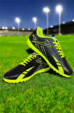 Erkek Halı Saha Futbol Ayakkabısı SİYAH - SARI