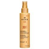 Nuxe Sun 50 Faktör Nemlendirici Tüm Cilt Tipleri İçin Renksiz Güneş Koruyucu Sprey 150 ml