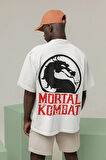 Ejderha Mortal Kombat Baskılı Unisex Oversize Anime Tişört