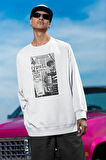 Taylor Swift Şarkıcı Baskılı Unisex Oversize Tasarım Sweatshirt