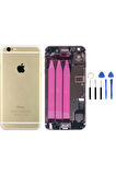 Iphone 6 Plus Uyumlu Dolu Kasa Gold Tamir Seti Hediyeli