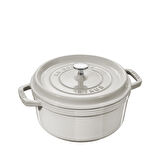 Staub B Döküm Tencere 24 cm Beyaz