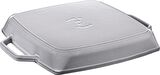 STAUB 405116840 DÖKÜM IZGARA/ÇIFT KULP GRI 28 CM