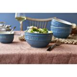 STAUB 405081470 CERAMİCS KASE 14 CM SET 4'LÜ ANTİK TURKUAZ
