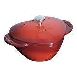 STAUB LA COCOTTE DÖKÜM TENCERE | KİRAZ | 20 CM | 1,75 L | KALP