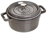 STAUB 405093040 DÖKÜM TENCERE YUVARLAK GRI 20 CM