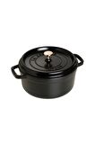 STAUB LA COCOTTE DÖKÜM TENCERE | SİYAH | 24 CM | 3,8 L | YUVARLAK
