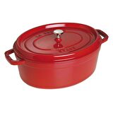 STAUB 405098660 DÖKÜM TENCERE OVAL 31CM KİRAZ