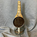 Uretti-Yunus 4471 - El Yapımı Su Kabağı Gaz Lambası Görünümlü Gece Lambası 13 x 35 cm