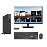 Acer Veriton 2000 i5 1334U 64GB 256GB SSD 23.8" FHD W11H Mini Masaüstü Bilgisayar & PER4 USB Bellek