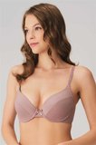 Fastieshop Balenli Desteksiz Dolgusuz Kol Altı Genişletilmiş Sırtı Yapıştırma Günlük T-Shirt Sütyeni