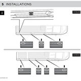 Thule 6300 L3,L4, H2Ducato Jumper Boxer 2007 ve sonrası Tente Montaj Braket Seti