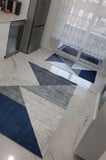 Yıkanabilir Kaymaz Dijital Baskılı Yolluk Halı Tüy Tutmaz