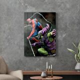 Decovetro Cam Tablo Spiderman Vs Green Goblin Web