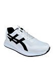 Erkek Comfort Hafif Taban Spor Ayakkabı BEYAZ - SİYAH