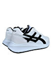 Erkek Comfort Hafif Taban Spor Ayakkabı BEYAZ - SİYAH