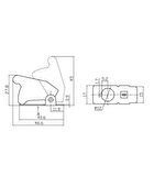 Toggle Switch Emniyet Kapağı Kırmızı 12mm Çap Ic-161b
