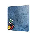 Decovetro Cam Kesme Tahtası Kare Sebze Desenli