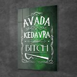 Decovetro Cam Tablo Harry Potter Avada Kedavra