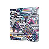 Decovetro Cam Kesme Tahtası Kare Karışık Üçgen Desenli 30x30 Cm