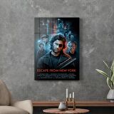 Decovetro Cam Tablo Escape From New York Film Afişi