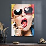 Decovetro Cam Tablo Pop Art Yeni Modern