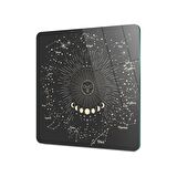 Decovetro Cam Kesme Tahtası Kare My Kitchen Horoscope Desenli 30x30 Cm