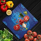 Decovetro Cam Kesme Tahtası Kare Fatma Ana Desenli 30x30 Cm