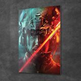 Decovetro Cam Tablo Battlefield Soldier Red