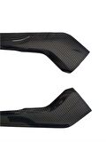 2022 Cıvıc Vıtes Kenar Kaplama 2 Parça - Karbon