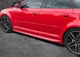 Audi A3 Sedan R Yan Marşpiyel