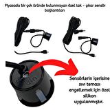 Bluetooth'Lu Lcd Geri Park Sensörü / Gupr80