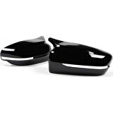 Bmw 3 Serisi G20 2019 Sonrası Yarasa Ayna Kapağı (Parlak Siyah)