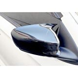 Citroen C-Elysee 2013-2022 Batman Yarasa Ayna Kapağı (Parlak Siyah)