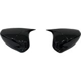 Citroen C-Elysee 2013-2022 Batman Yarasa Ayna Kapağı (Parlak Siyah)