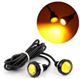 Cıvatalı Ayna Uyumlu Altı Aydınlatma Turuncu / Laam450-3