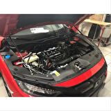 Honda Cıvıc Fc5 2016-2020 Çamurluk Üst Ic Koruma Kaplaması Logolu