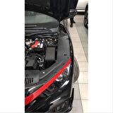 Honda Cıvıc Fc5 2016-2020 Çamurluk Üst Ic Koruma Kaplaması Logolu