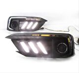 Honda Cıvıc Fc5 2019+ Makyajlı Kasa 3 Çizgi Ön Sis Ledi Hareketsiz