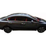 Honda Civic 9 Cam Çıtası 8 Prç Krom 2012 Ve Sonrası