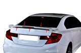 Honda Civic 9 Spoiler Bagaj Yüksek (Işıklı) Fiber 2012-2015