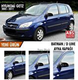 Hyundai Getz (2002-2011) Batman Yarasa Ayna Kapağı (Parlak Siyah)