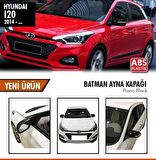 Hyundai İ20 2014-2018 Sinyalli Batman Yarasa Ayna Kapağı (Parlak Siyah)