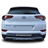 Hyundai Tucson Ön Arka Tampon Koruması Difüzör 2015 - 2017 Arası