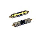 Led Ampul Sofit Süper Canbus'Lı Beyaz 2'Li Set 12V / Laam636
